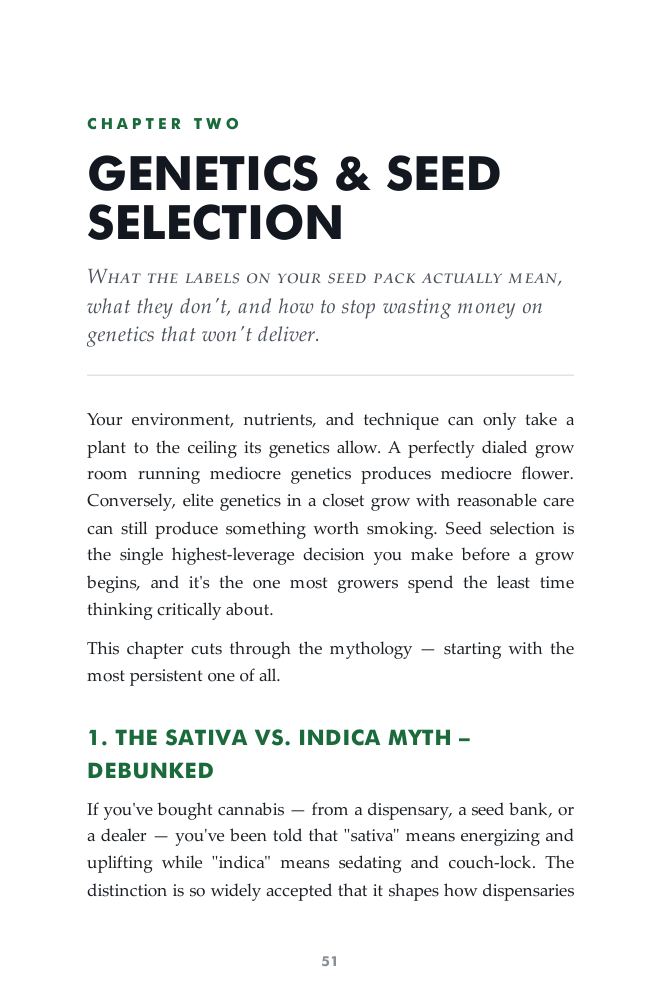 Chapter 2 opening page: Genetics and Seed Selection